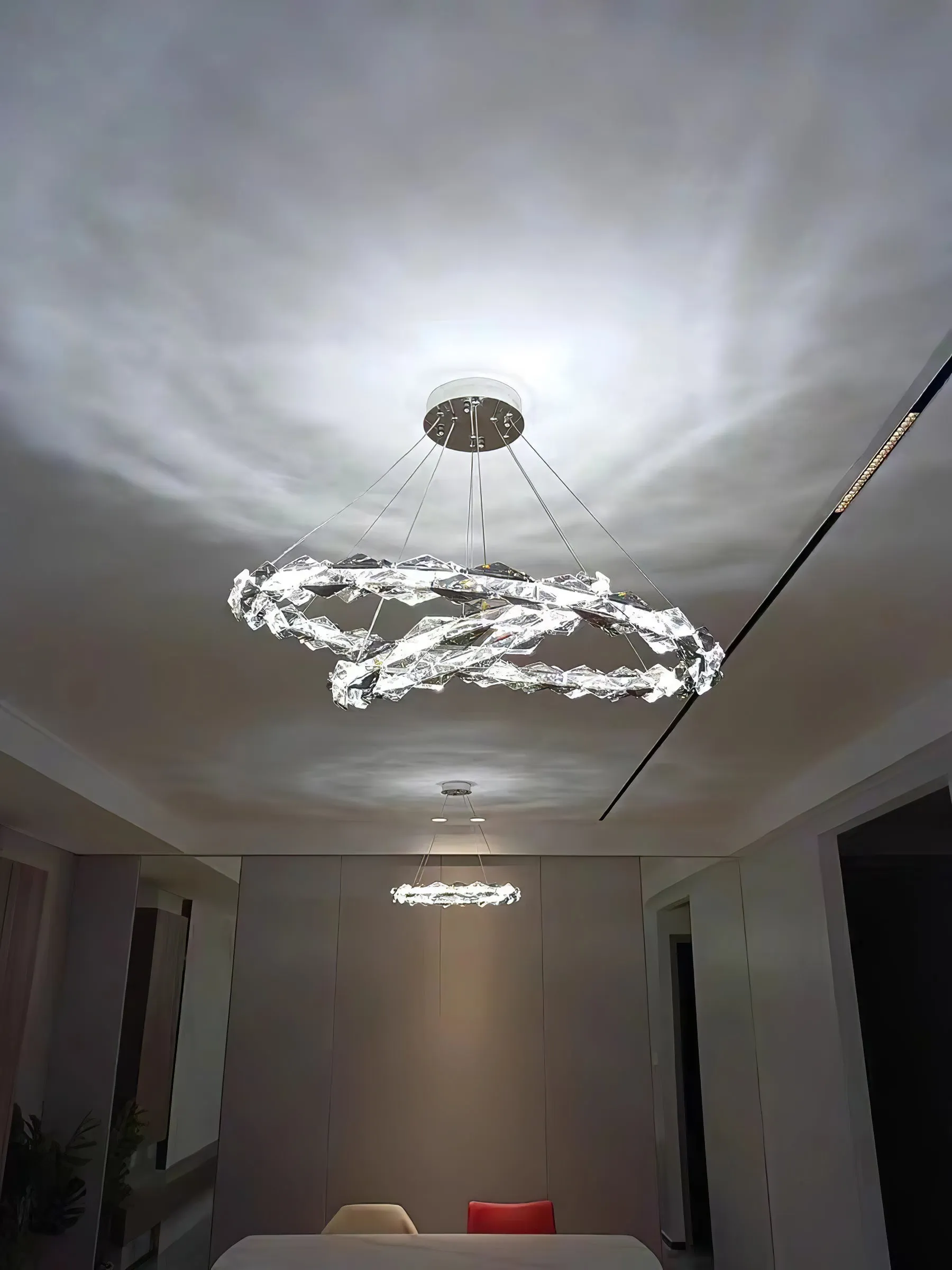 Rhombus Crystal Chandelier