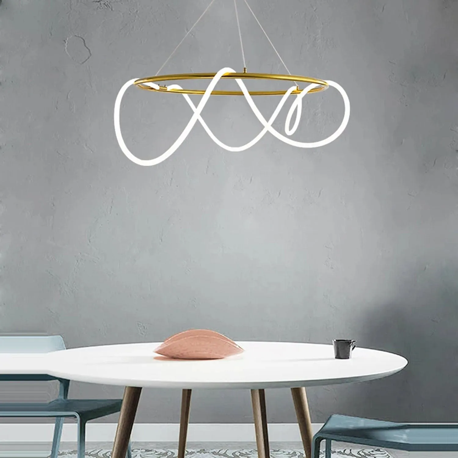 Snake Eye Round Chandelier