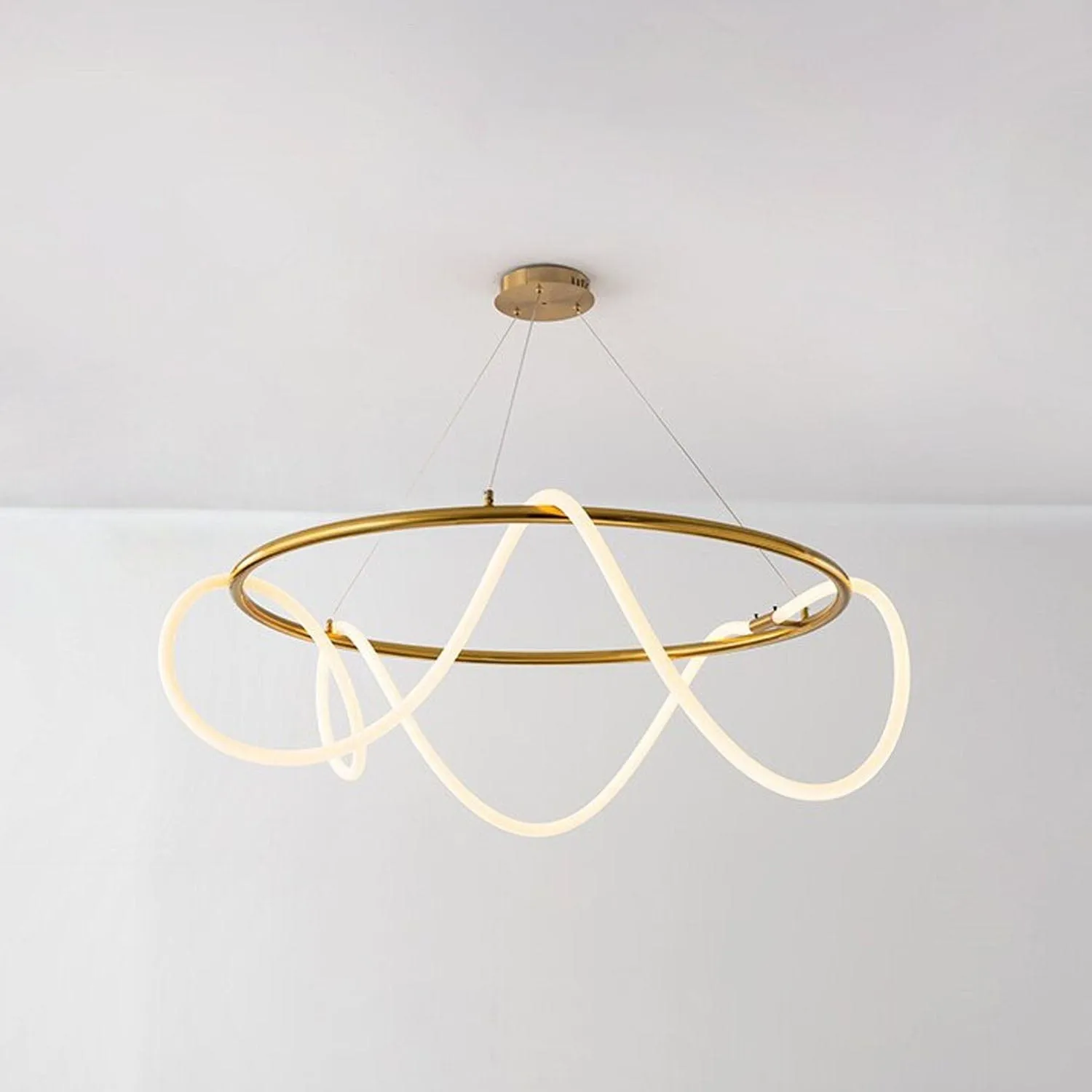 Snake Eye Round Chandelier