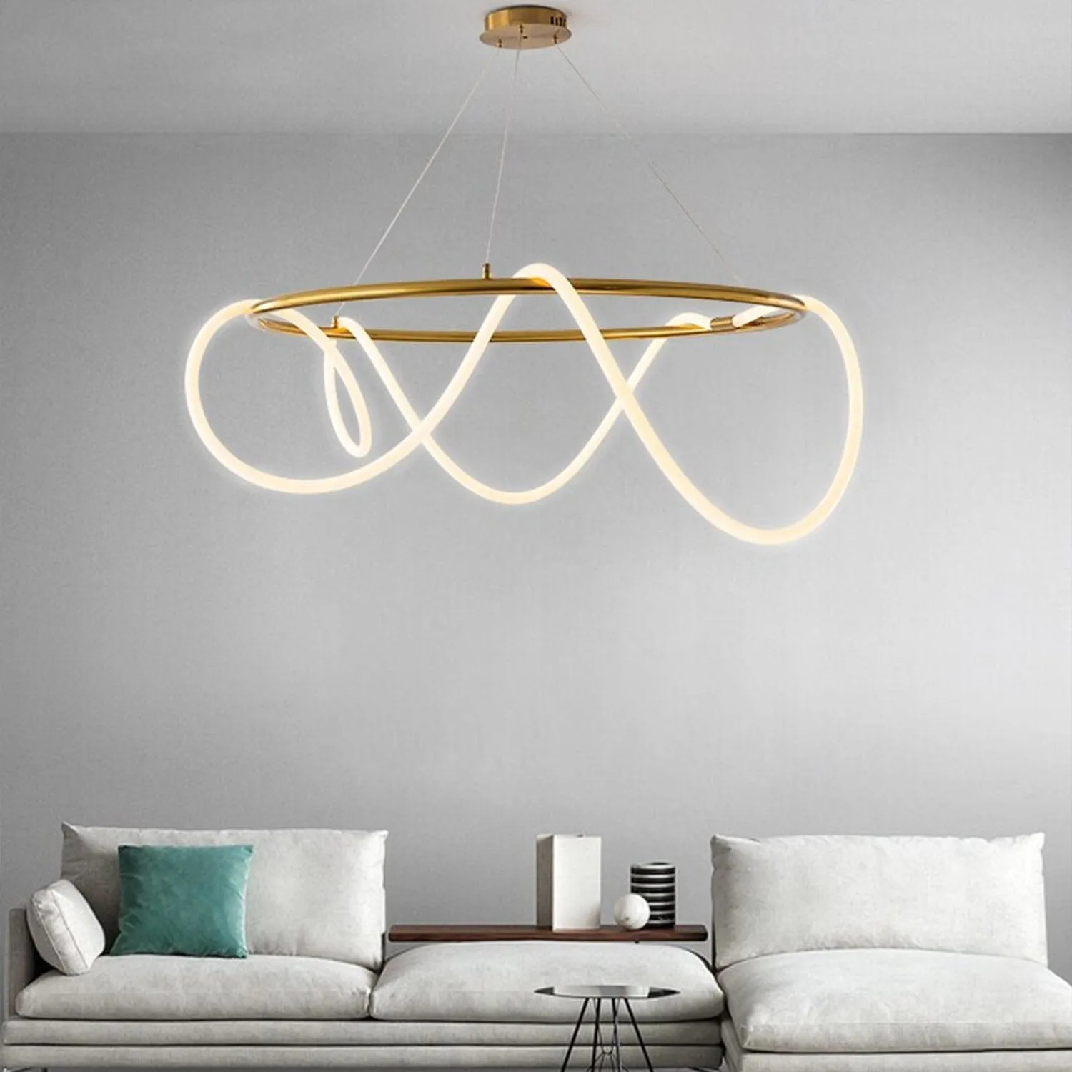 Snake Eye Round Chandelier