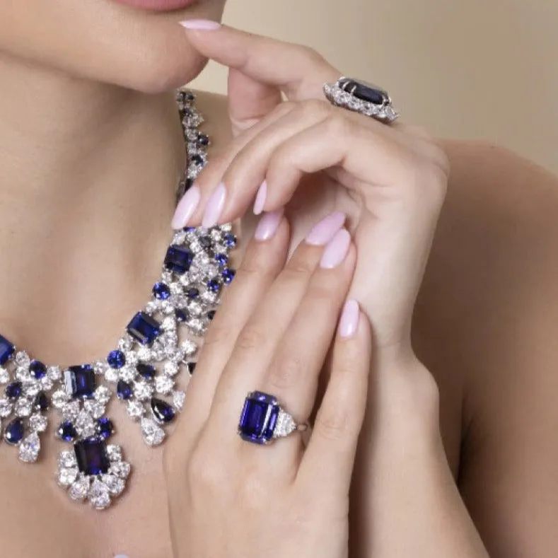 The Hamptons Tanzanite Cocktail Ring