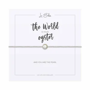 The World Is Your Oyster Sentiments Friendship Bracelet