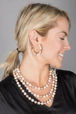 Three Layer Pearl Necklace