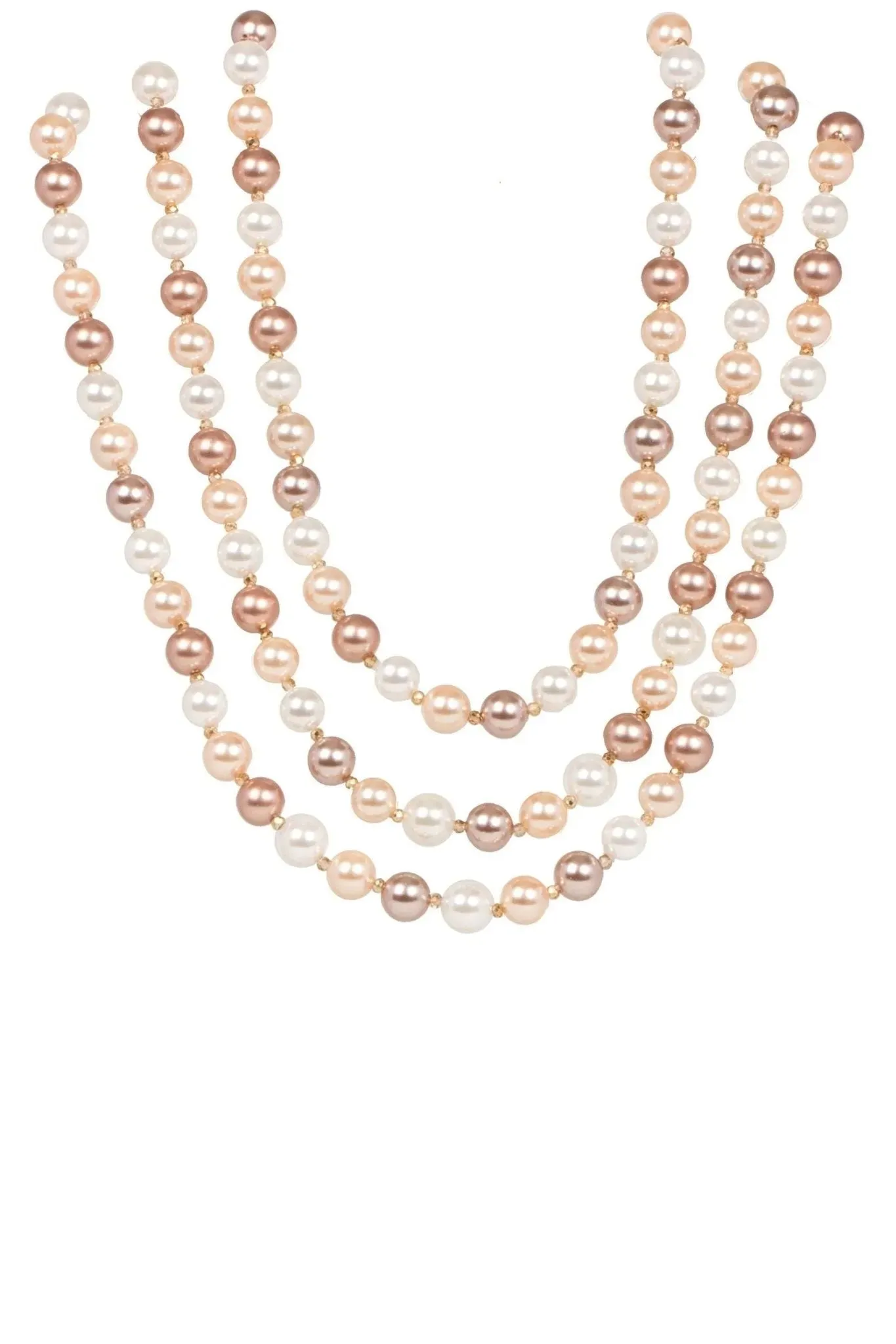 Three Layer Pearl Necklace