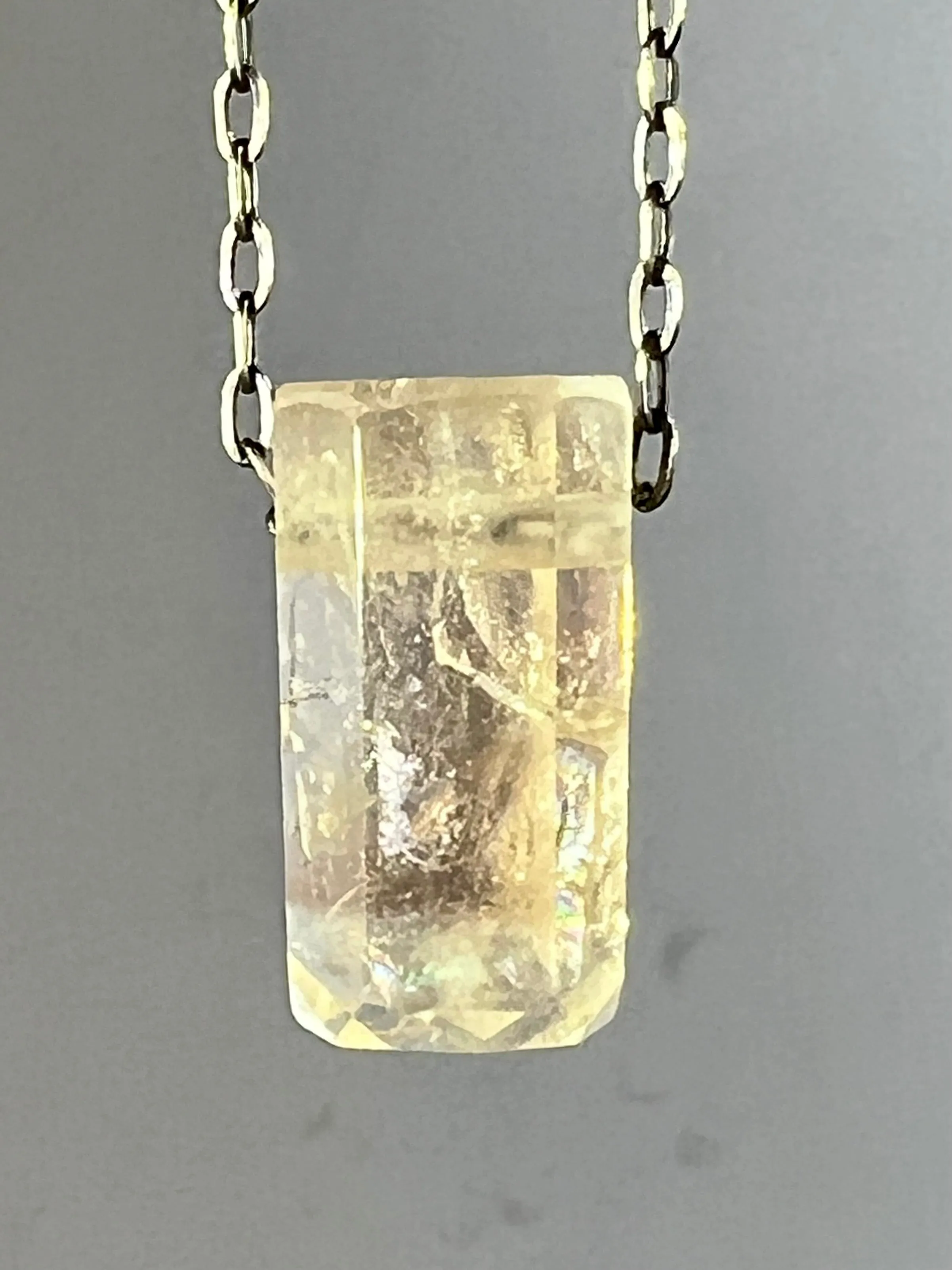 Topaz Crystal Necklace